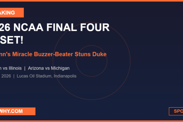 2026 NCAA Final Four matchups - UConn vs Illinois, Arizona vs Michigan