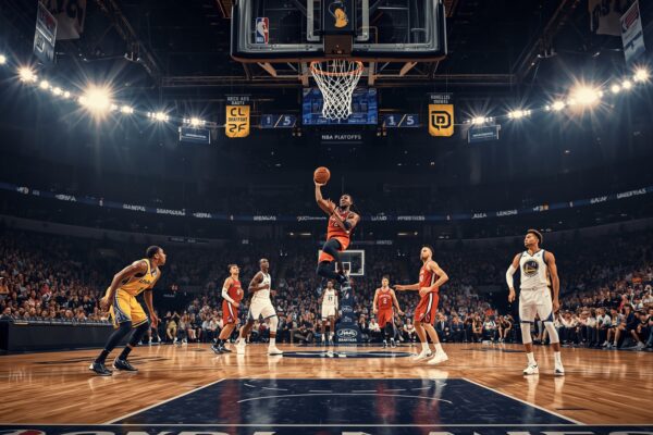 2026 NBA Playoffs first round Game 1 matchups NBA basketball action