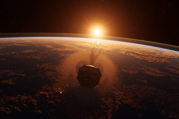 NASA Artemis II spacecraft capsule splashing down in Pacific Ocean after historic moon mission