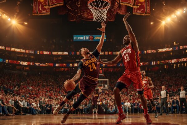 Cleveland Cavaliers vs Toronto Raptors NBA Playoffs Game 5 2026 basketball action