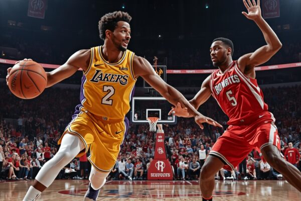Lakers vs Rockets Game 4 social square