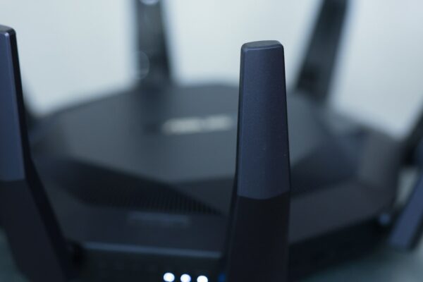 WiFi router antennas repositioned to stop dropouts
