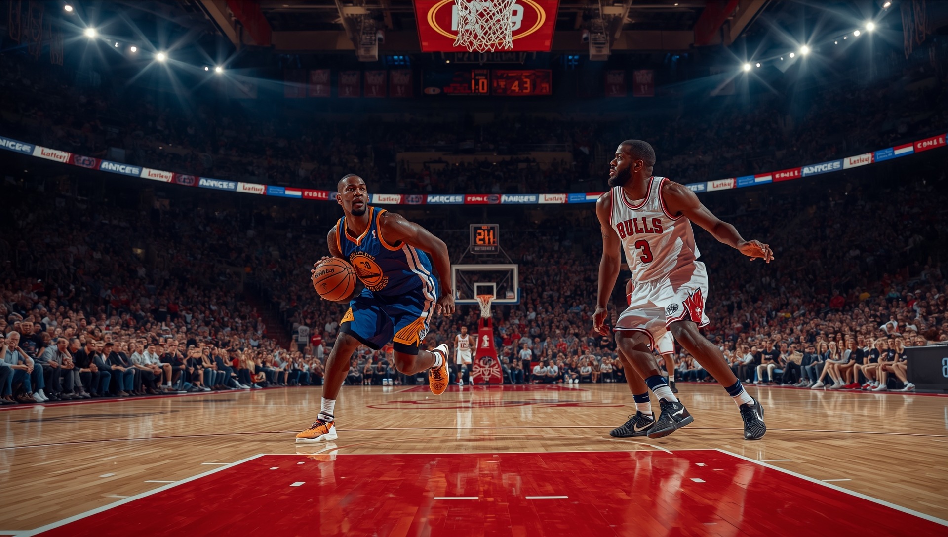 NBA Playoffs 2026 Knicks vs Hawks Game 6 basketball action photo