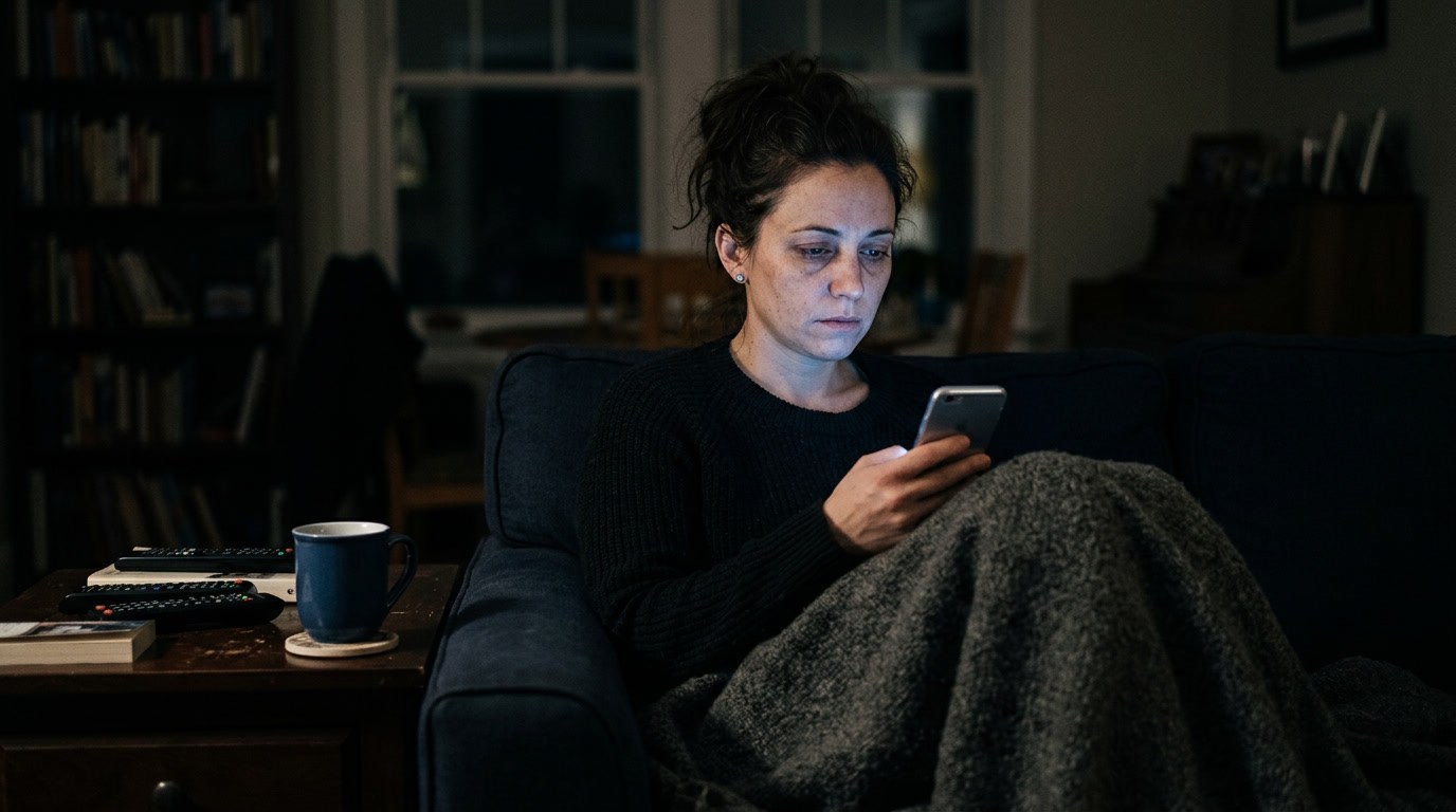 Why Exhausted People Keep Staying Up Past Midnight on Purpose — and What Finally Helps Them Stop