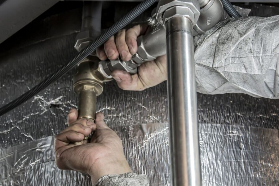 Replacing a toilet flapper and fill valve to fix weak flushing